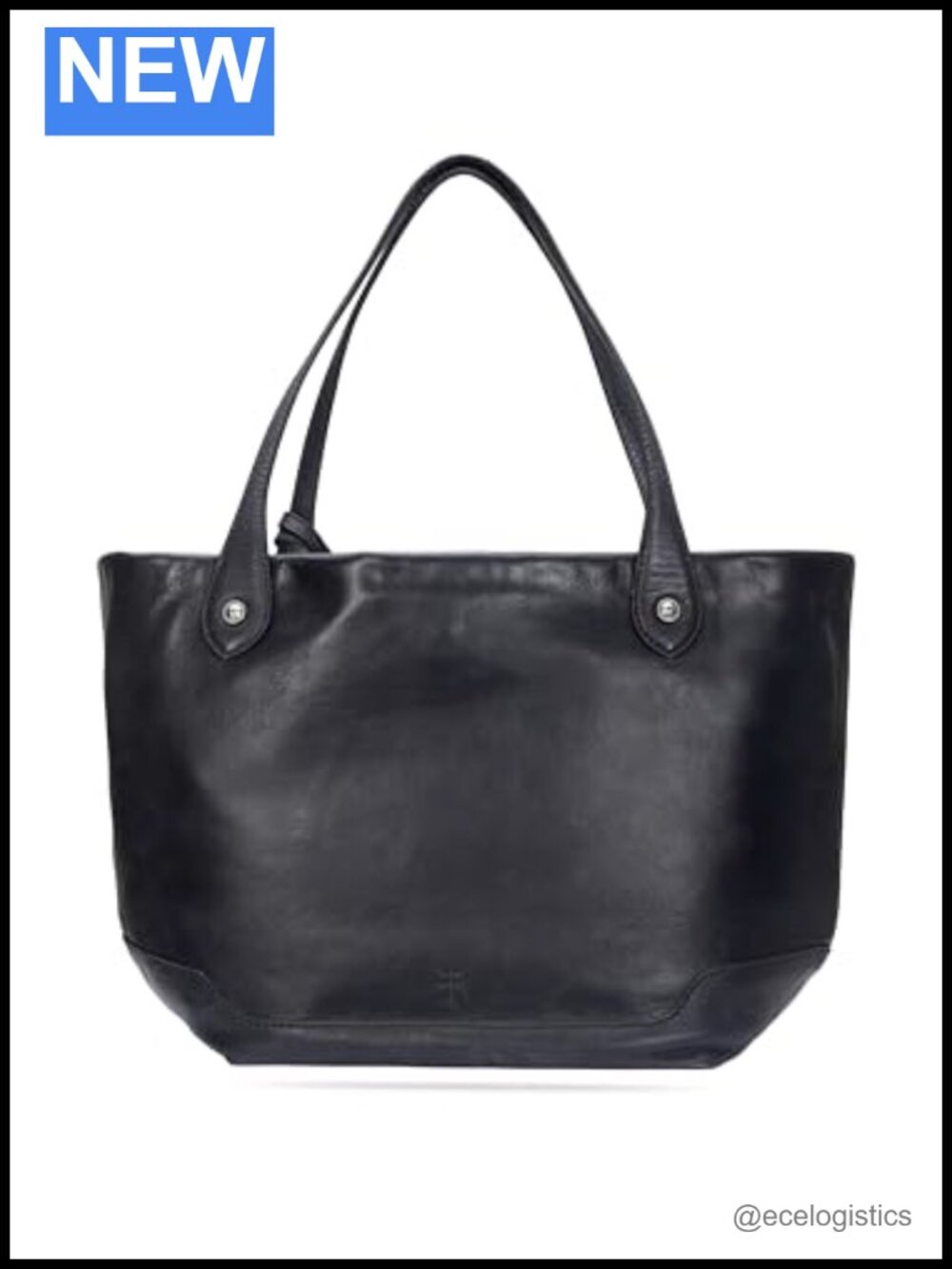 Genuine Leather Unlined Tote Handbag Women's Everyday Commuter Bag
